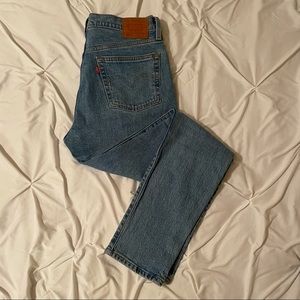 Women’s 501 S Levi’s Light Wash Jeans W28 L30